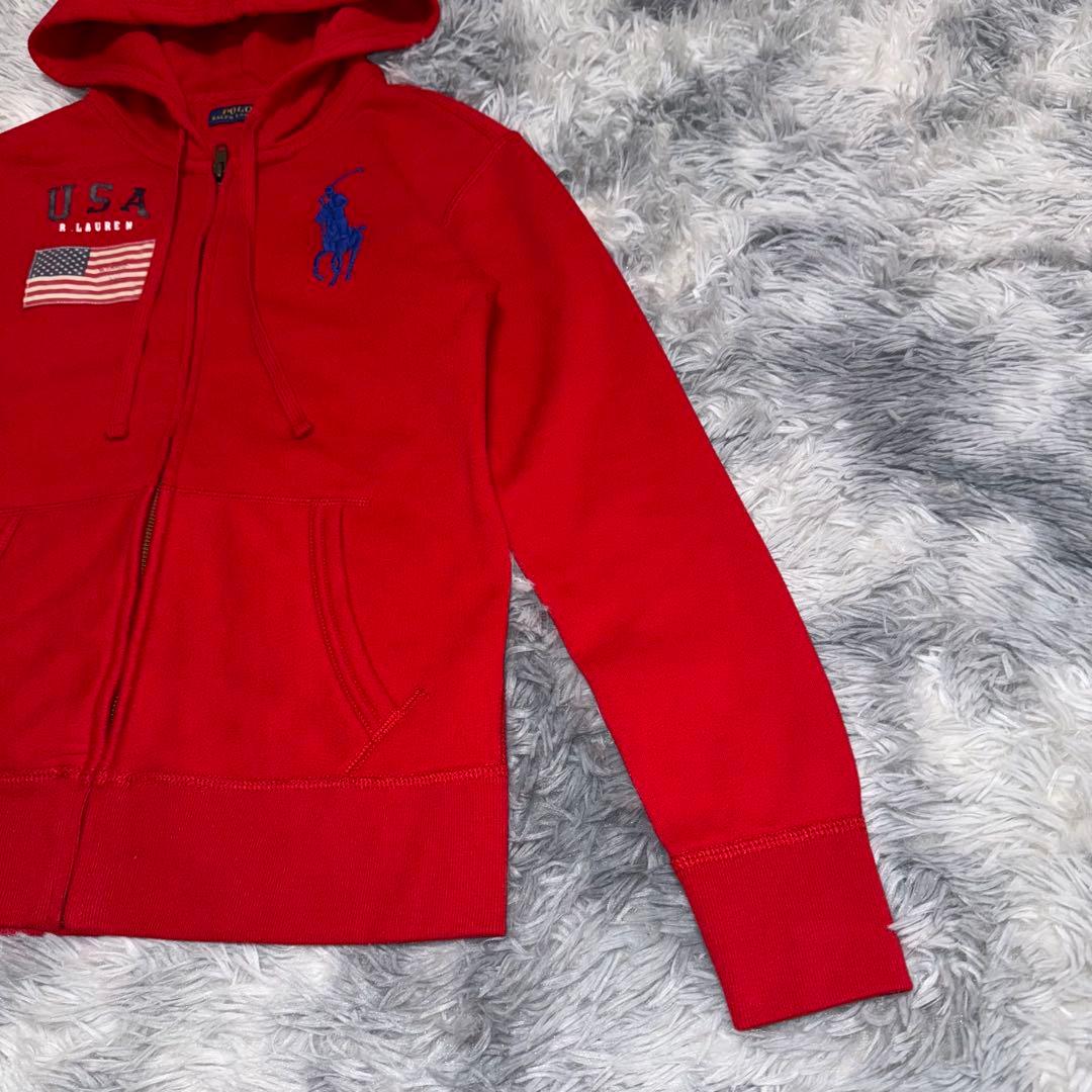 現行 POLO RALPH LAUREN ビックポニー パーカー U.S.A