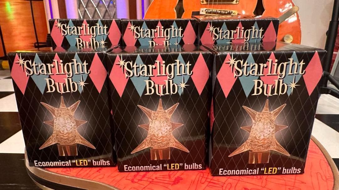 世界初！LED Starlight Bulb スターライトバルブ B（6個入り）