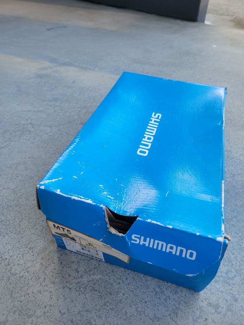 SHIMANO グレー/オレンジ シューズ