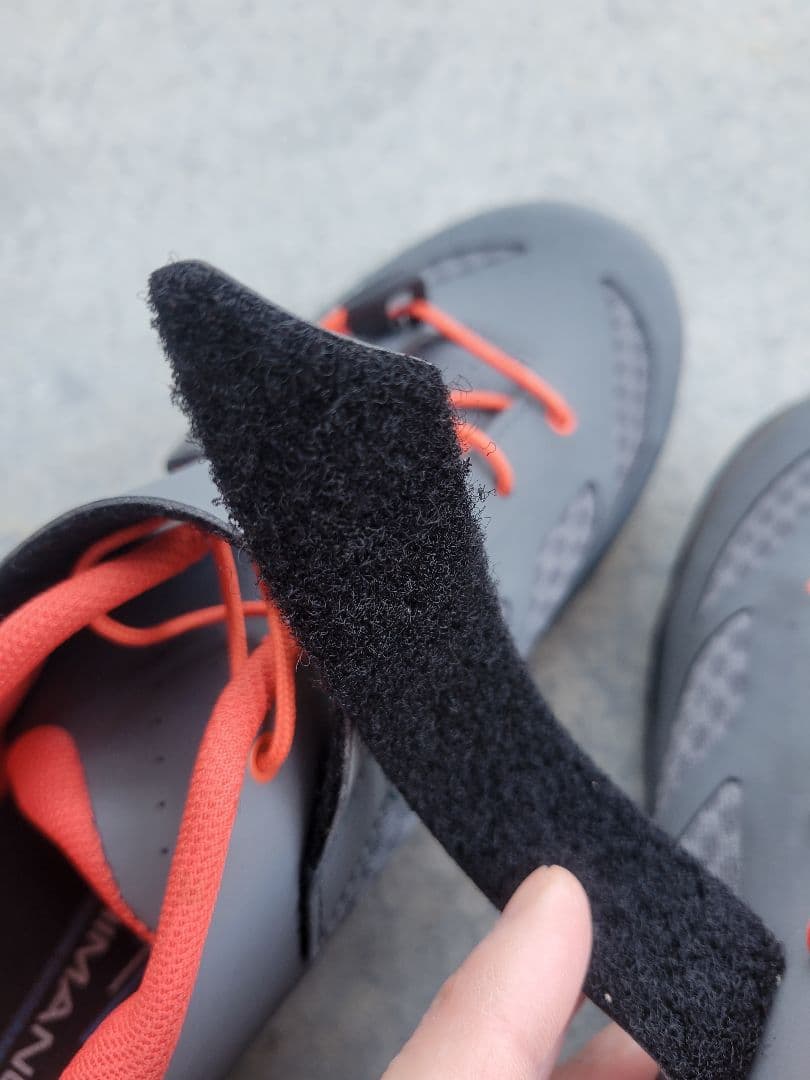 SHIMANO グレー/オレンジ シューズ