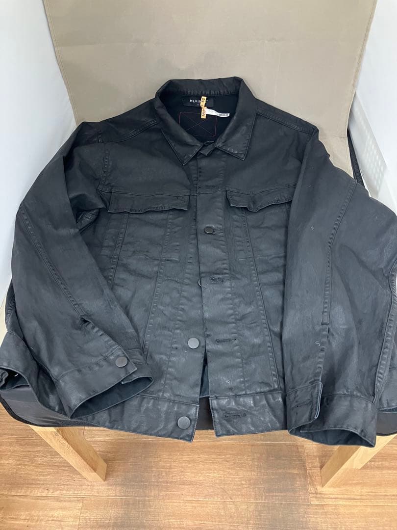 NUBIAN別注MLVINCE WAX DENIM TRUCKER JACKET