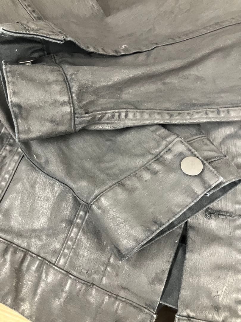 NUBIAN別注MLVINCE WAX DENIM TRUCKER JACKET