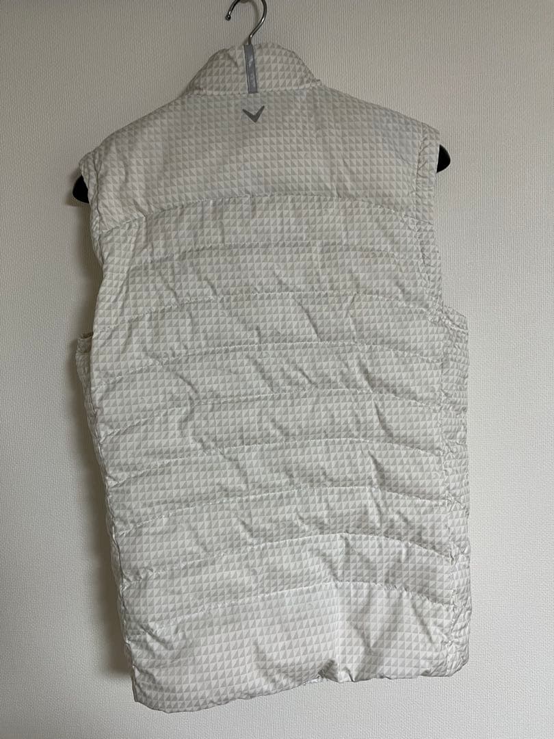 【美品】Callaway 2way ホワイト ダウンジャケット