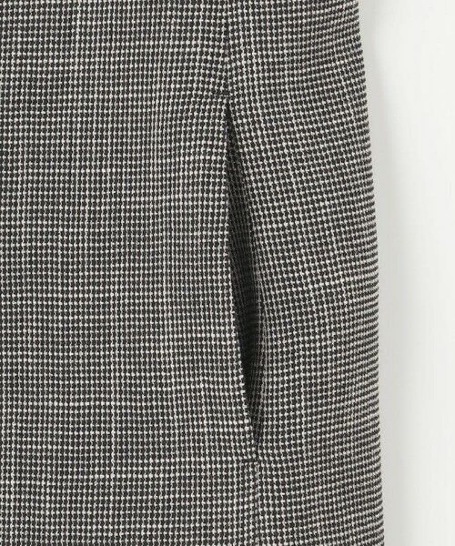 24SS 未使用級 3XL 自由区 ロングジレ グレー ベスト ツイード