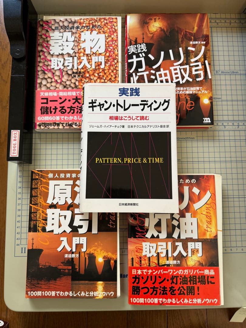 裁断済み　投資、コモディティ、原油、相場、トレード、関連本まとめ売り