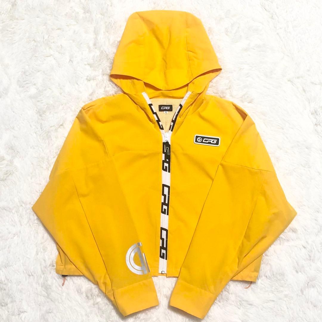 CPGゴルフ♪フード付きイエロージャケット サイズ2