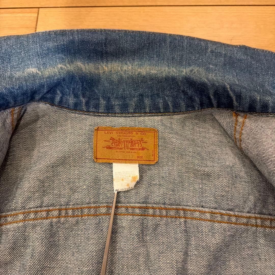 パ*ダ様 ヴィンテージ LEVI'S 70505 ケアタグ付き サイズ40 アメ