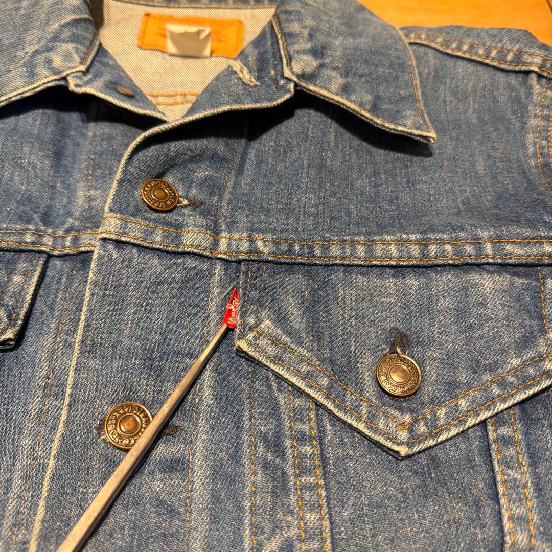 パ*ダ様 ヴィンテージ LEVI'S 70505 ケアタグ付き サイズ40 アメ