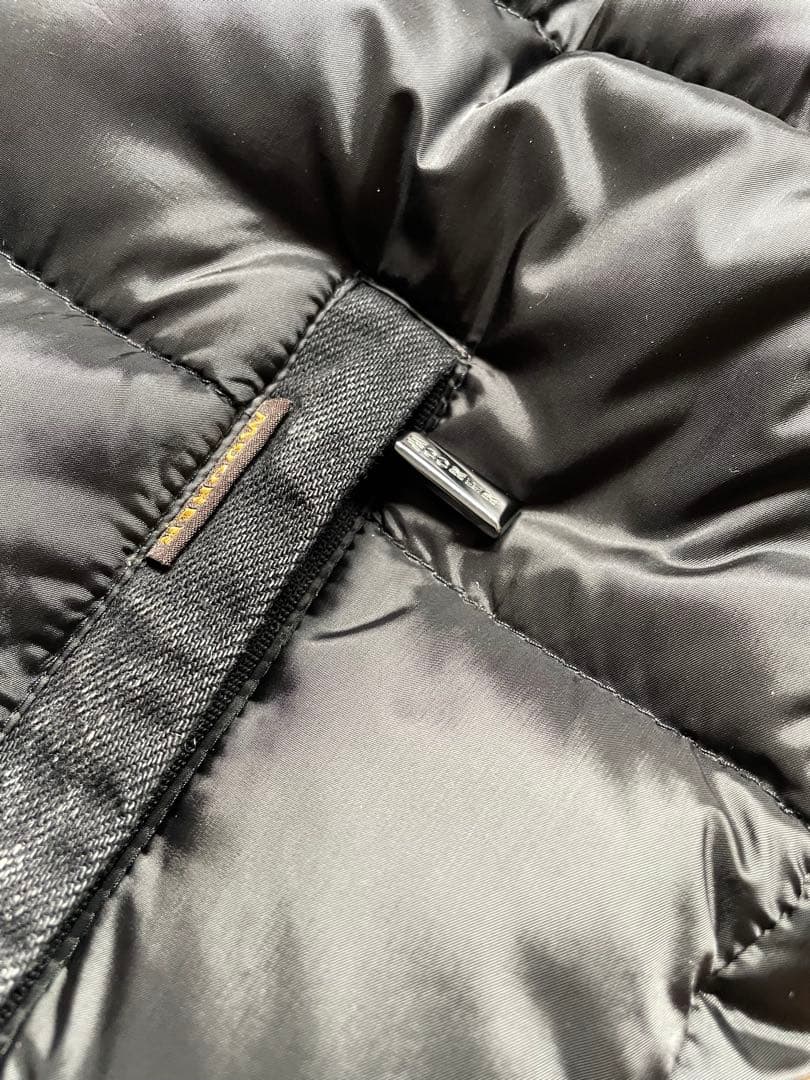 が*ん様 MOORER DEPERO-106S デニム ナイロン ダウンベスト