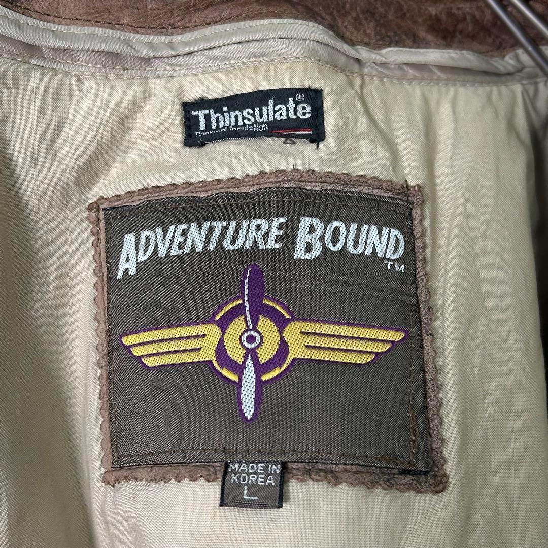 ヴィンテージ レザー ジャケット 短丈 ライナー 茶 ヘビーウェイト 本革