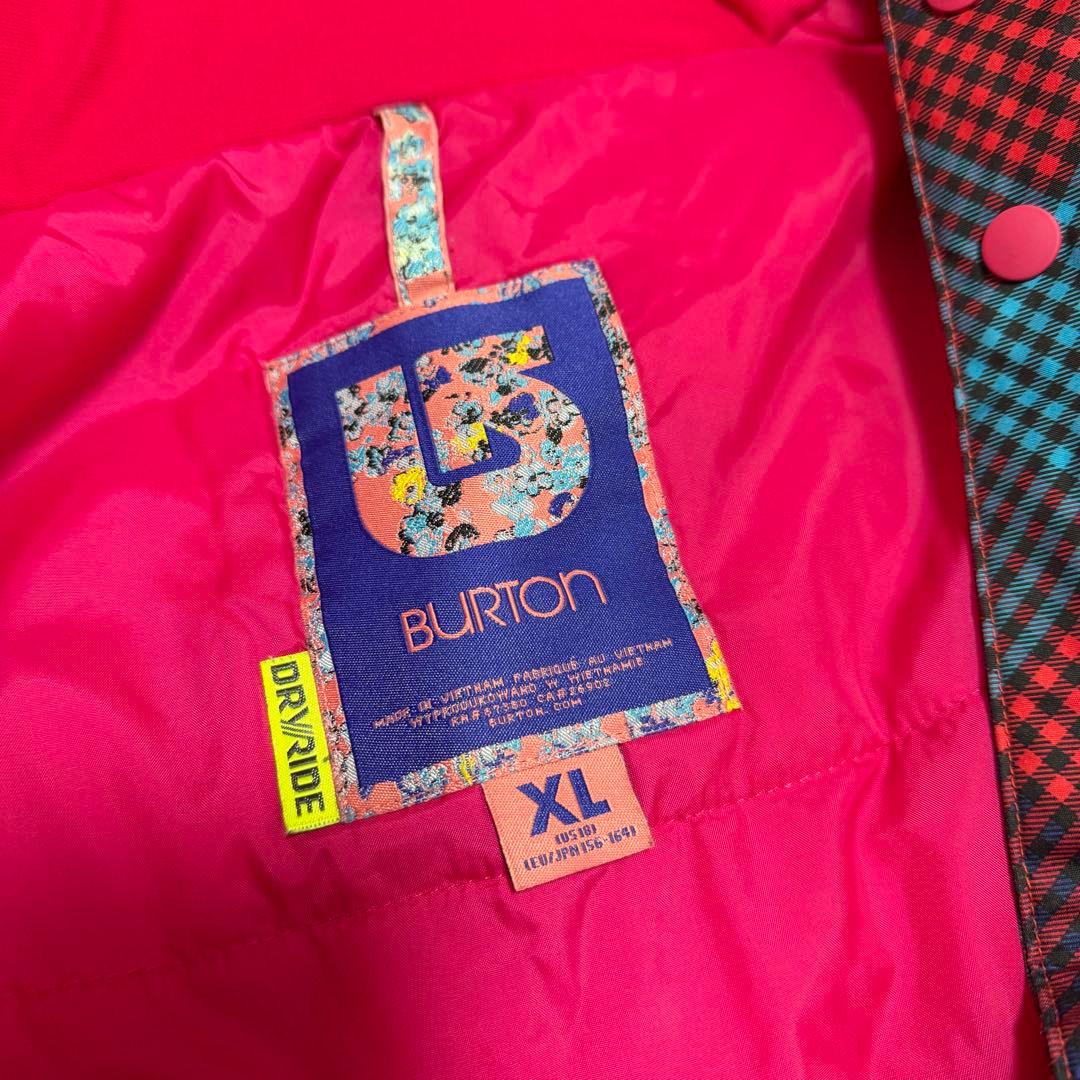 BURTON バートン チェック　スキーウェア スノーボードウェア 160上下