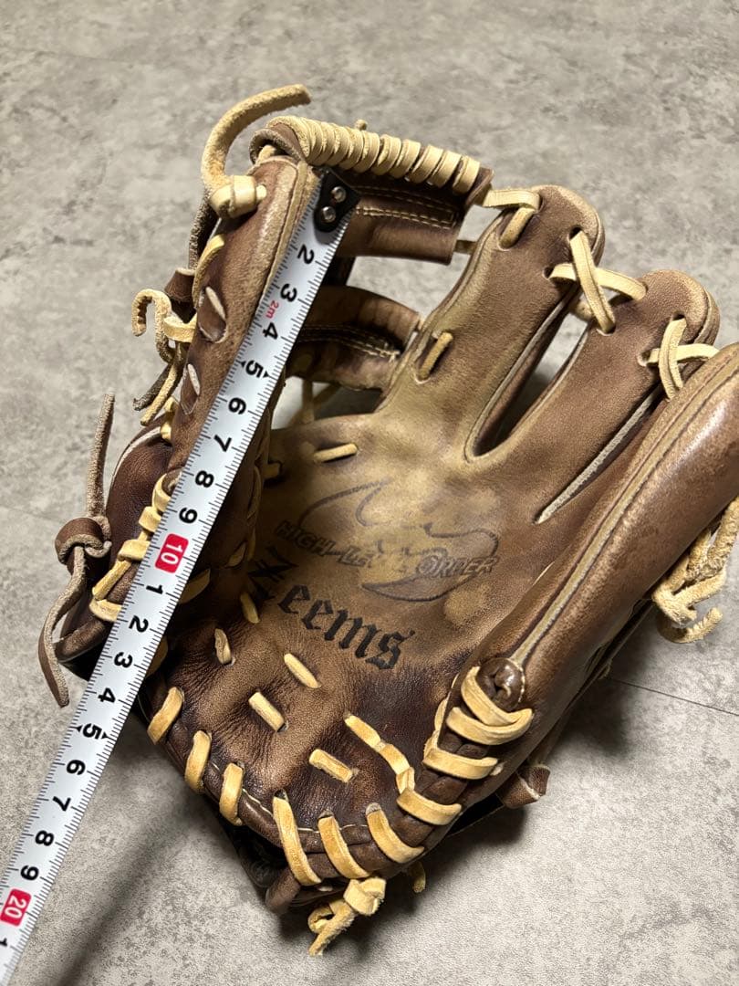 Zeems ジームス 硬式グローブ 内野手用 ハイレベルオーダー　上位ライン