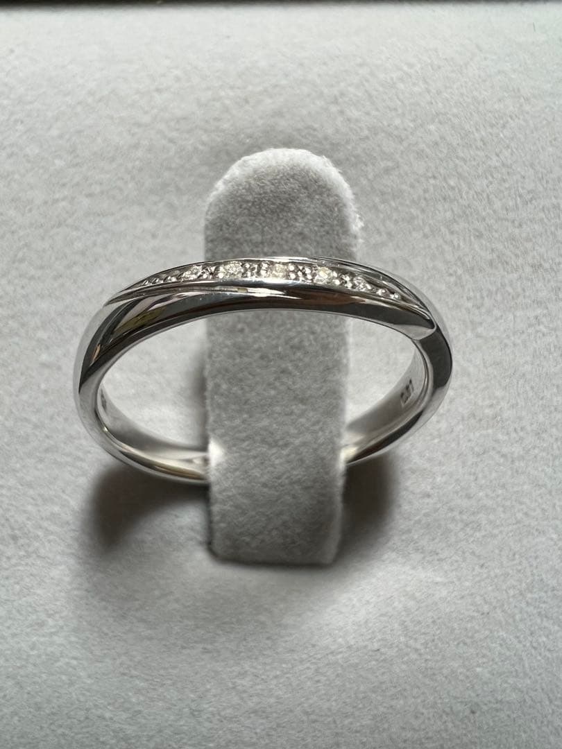 STAR JEWELRY SV925 DIAMOND WAVE RING 13号