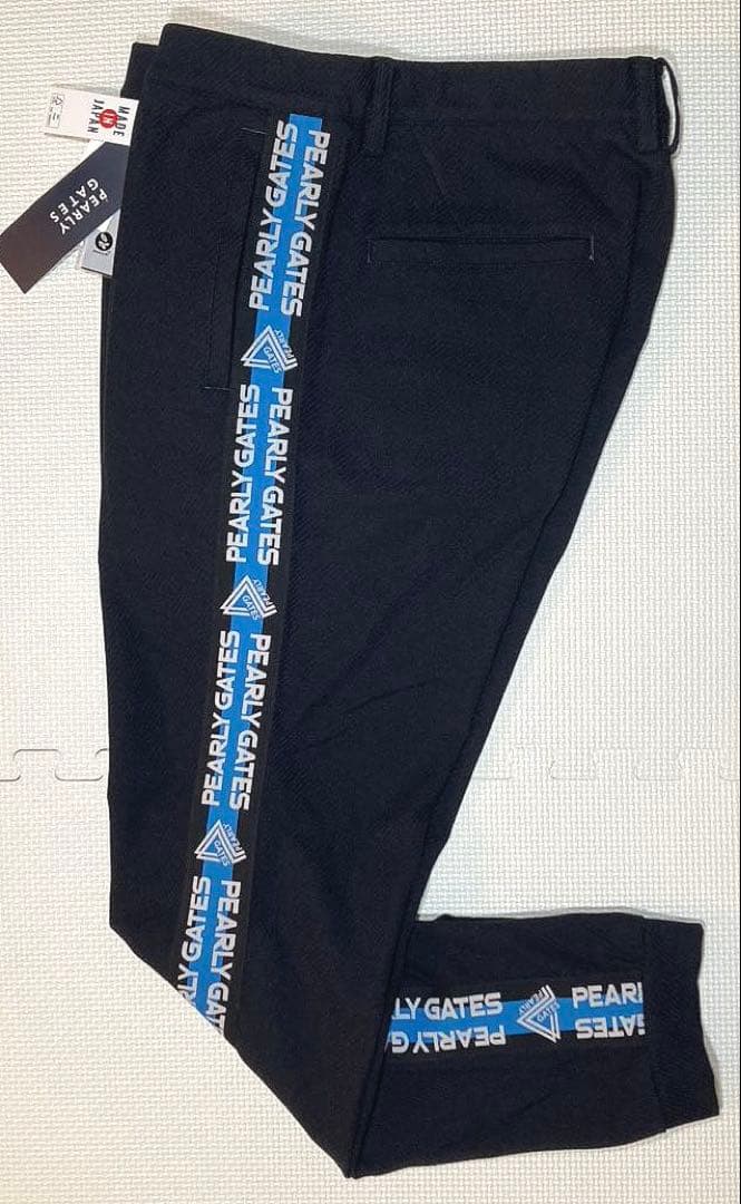 パーリーゲイツ リンクスジャガードカルゼ ジョガーパンツ（NAVY／5）