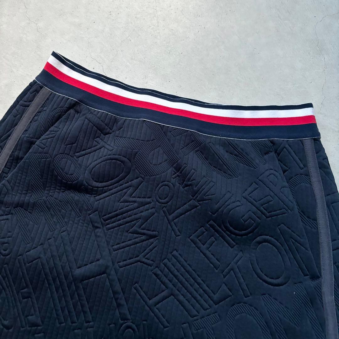   Golf ストレッチスカート 立体ロゴ 総柄 M