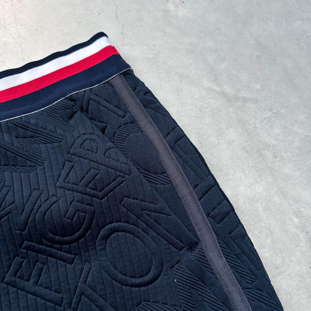   Golf ストレッチスカート 立体ロゴ 総柄 M