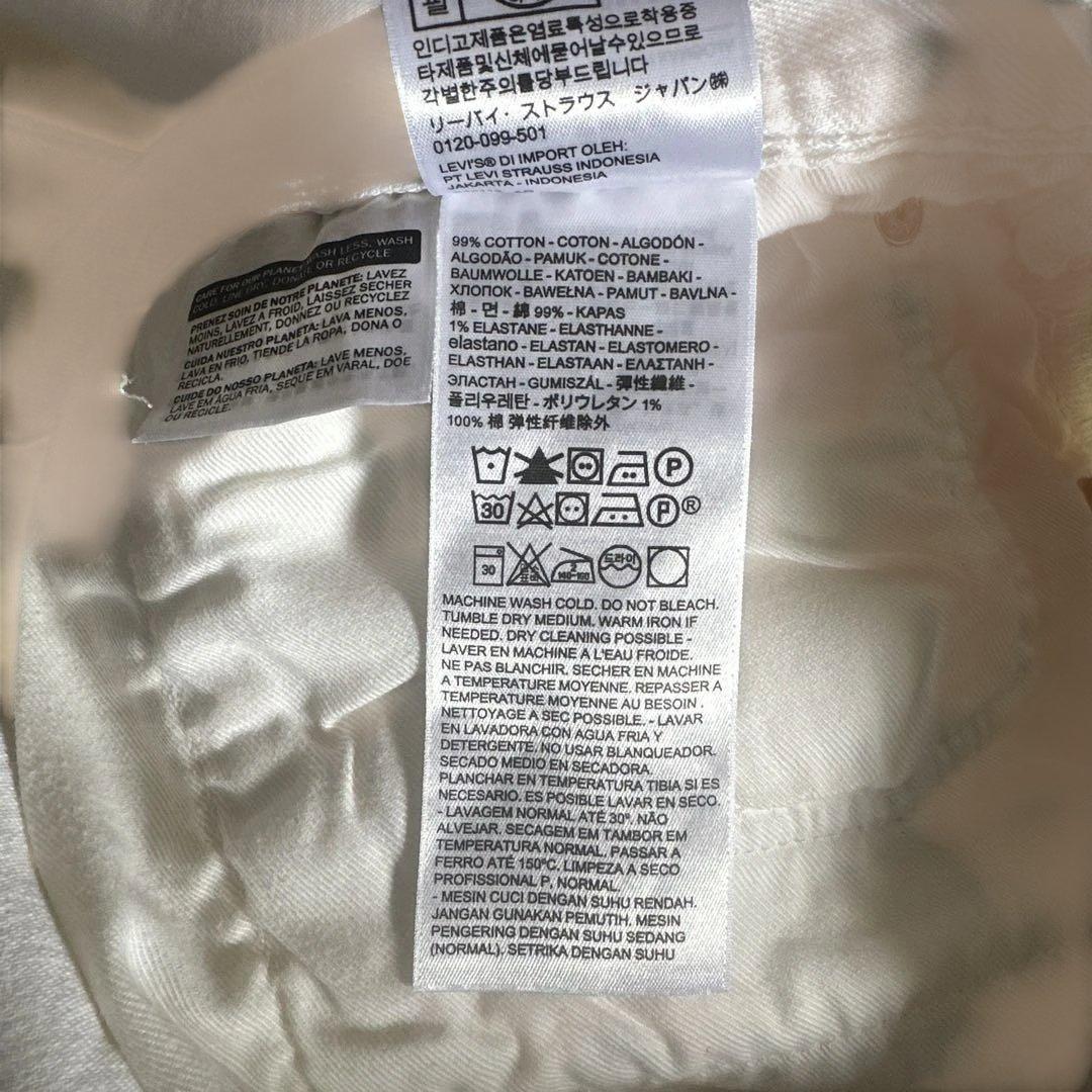 levi‘s 501 93 w36L32 ホワイト　新品未使用　タグ付き