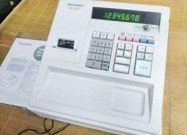 美品シャープレジスター　XE-A147　PC連携　630044