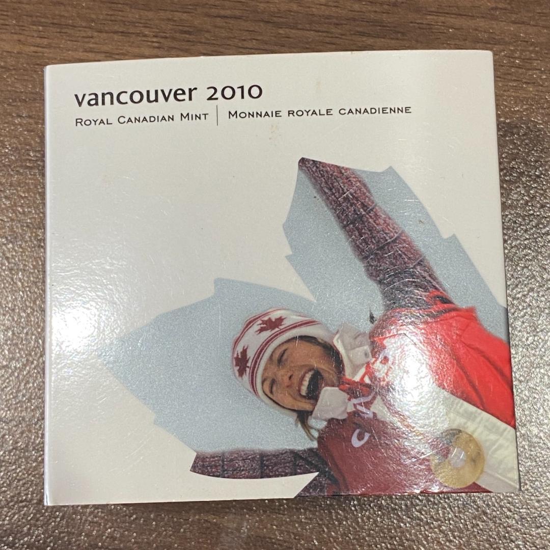 【美品】銀貨　2010年 バンクーバー冬季 オリンピック記念銀貨