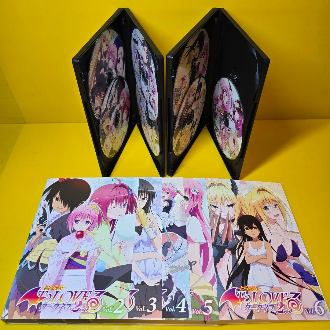 新品ケース交換済　To LOVEる/ダークネス1st+2nd　DVD 全13巻