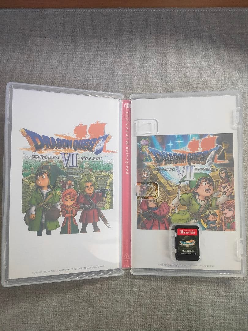 Switchドラクエ7 Reimagined早期購入特典未使用