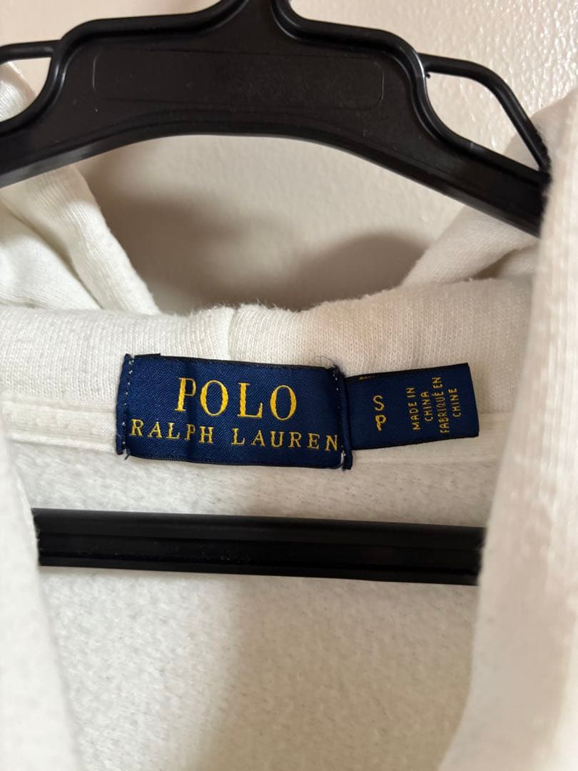 Polo Ralph Lauren ホワイト パーカー S