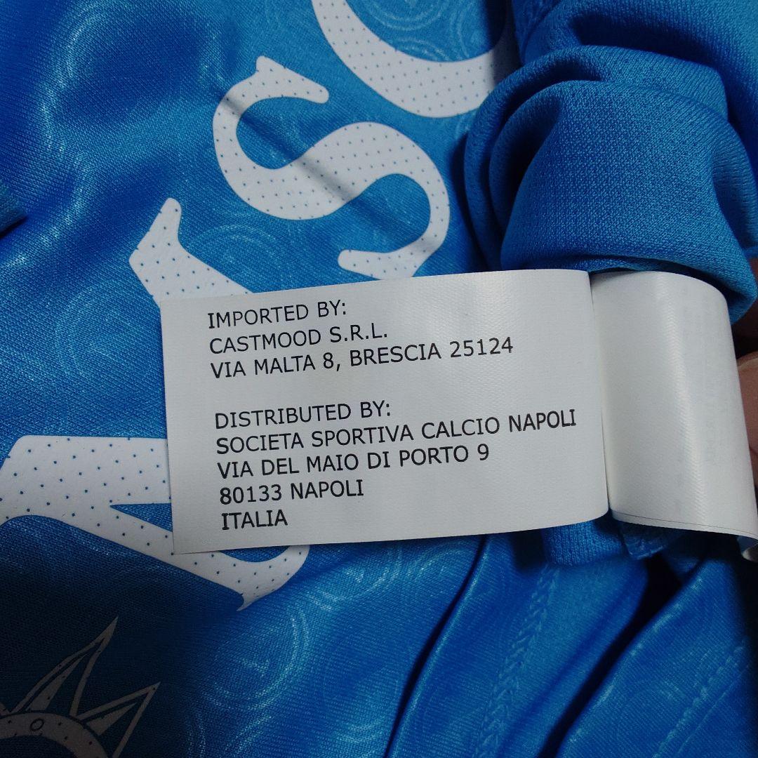 【ナポリ】シメオネ 背番号18 直筆サイン入りユニフォーム オーセンティック
