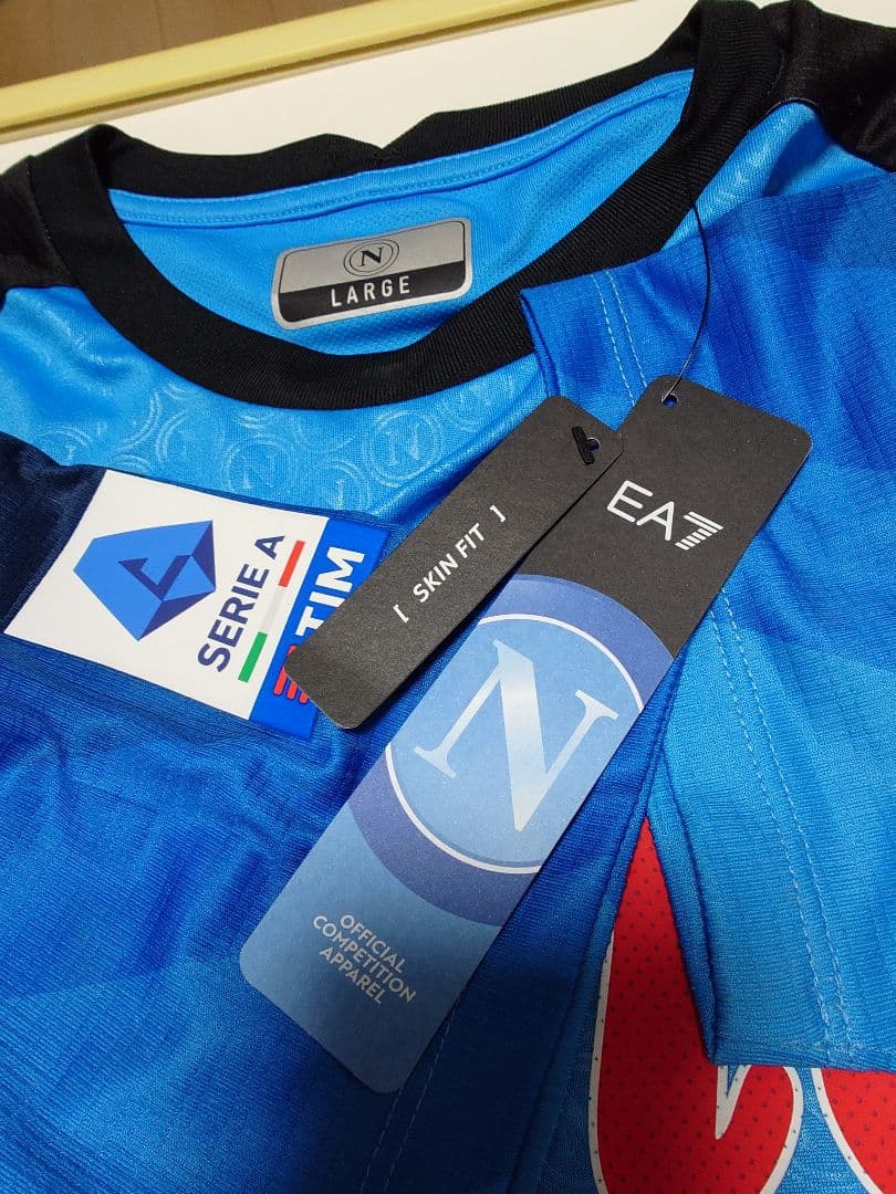 【ナポリ】シメオネ 背番号18 直筆サイン入りユニフォーム オーセンティック