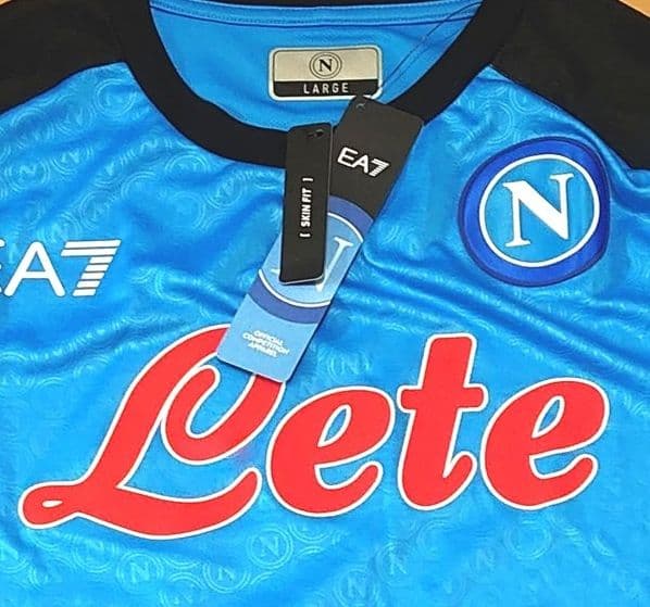 【ナポリ】シメオネ 背番号18 直筆サイン入りユニフォーム オーセンティック