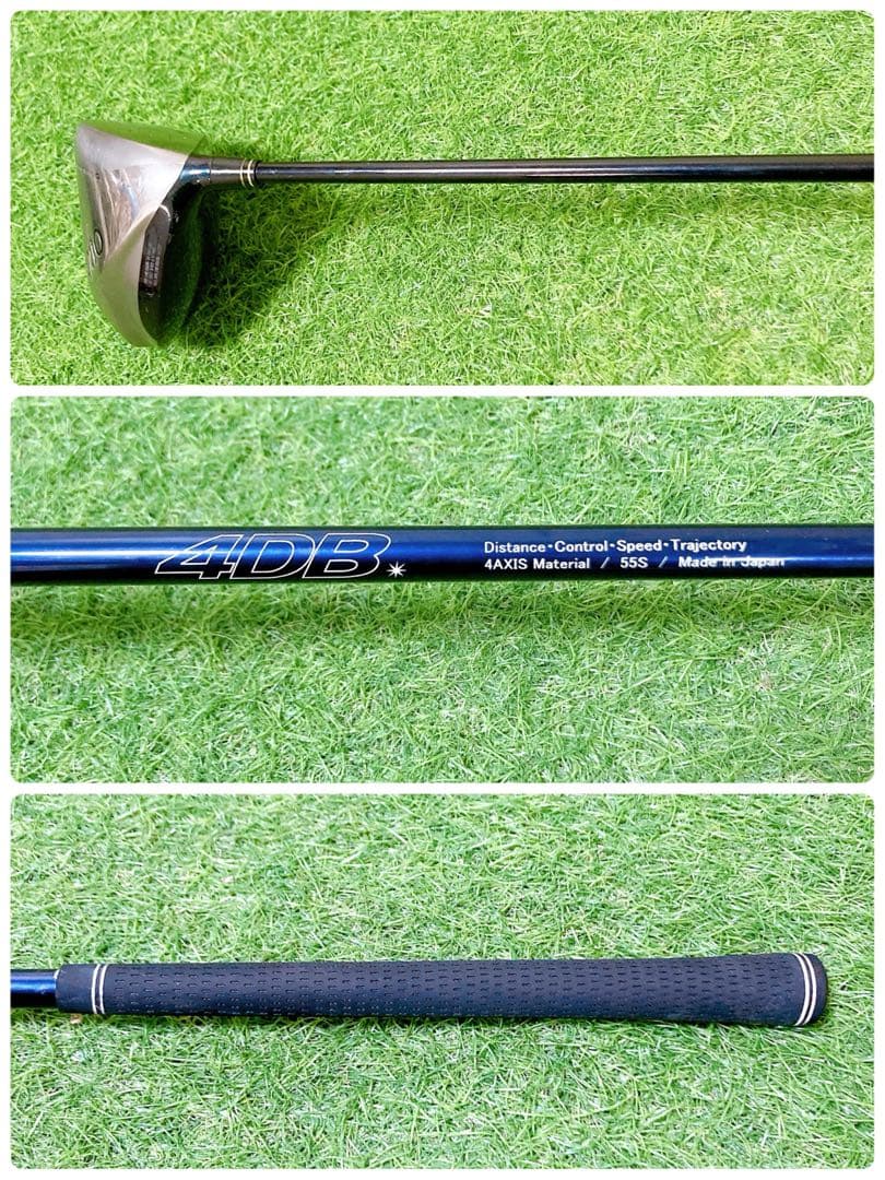 21グリップ新品　短尺ドライバー バランス調整済 ゼクシオ MP400 超高反発