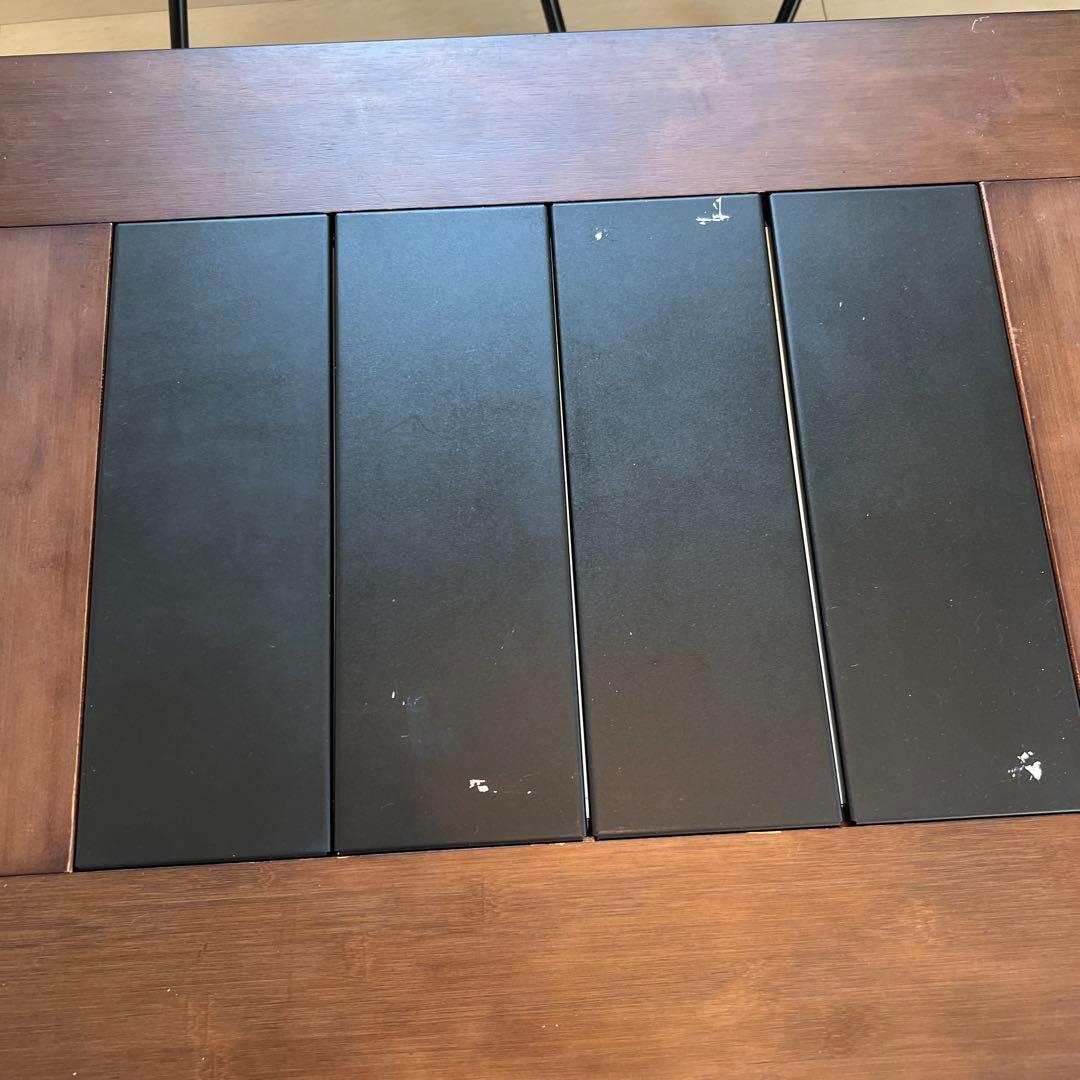 ハイランダーシェフテーブルダークブラウンHCT-029