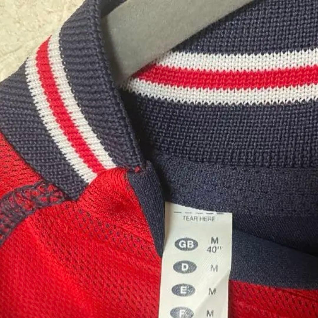 【新品タグ】02W杯ベッカム英アウェイ試合詳細刺繍　アルゼンチン戦