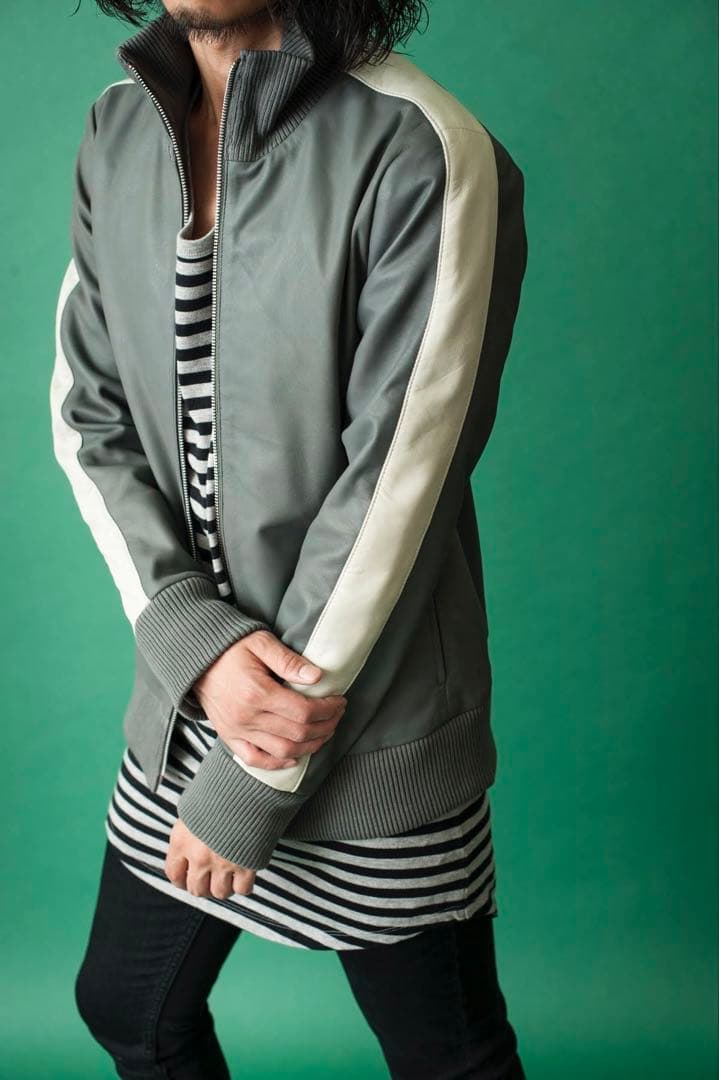 島*ム様 no id.ノーアイディー ラムバフィングトラックジャージBLZ　ラム