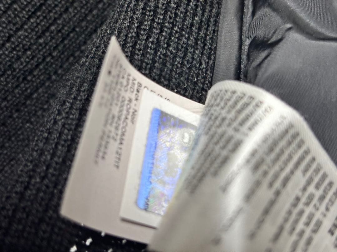 【希少極上品】カナダグース　ハイブリッジ ニットベストブラックレーベル　ブラック