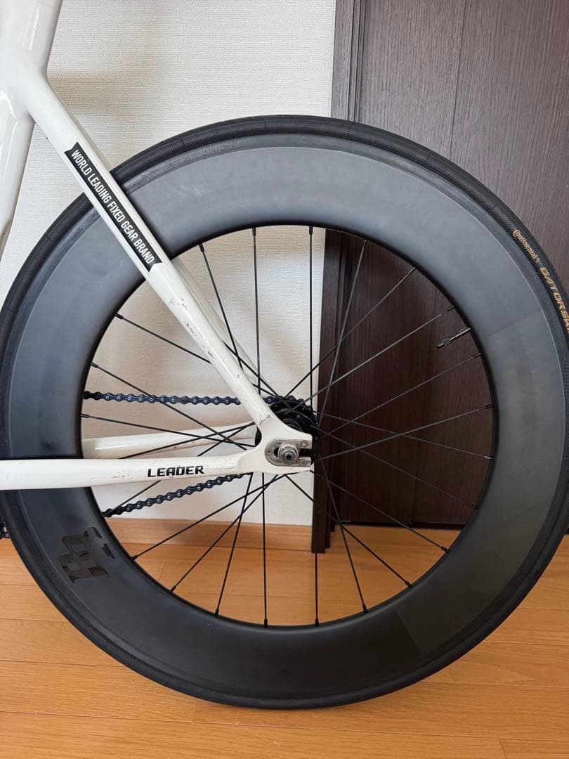 BROTURES T3 カーボンホイール　フロント、リア前後セット　タイヤ付き