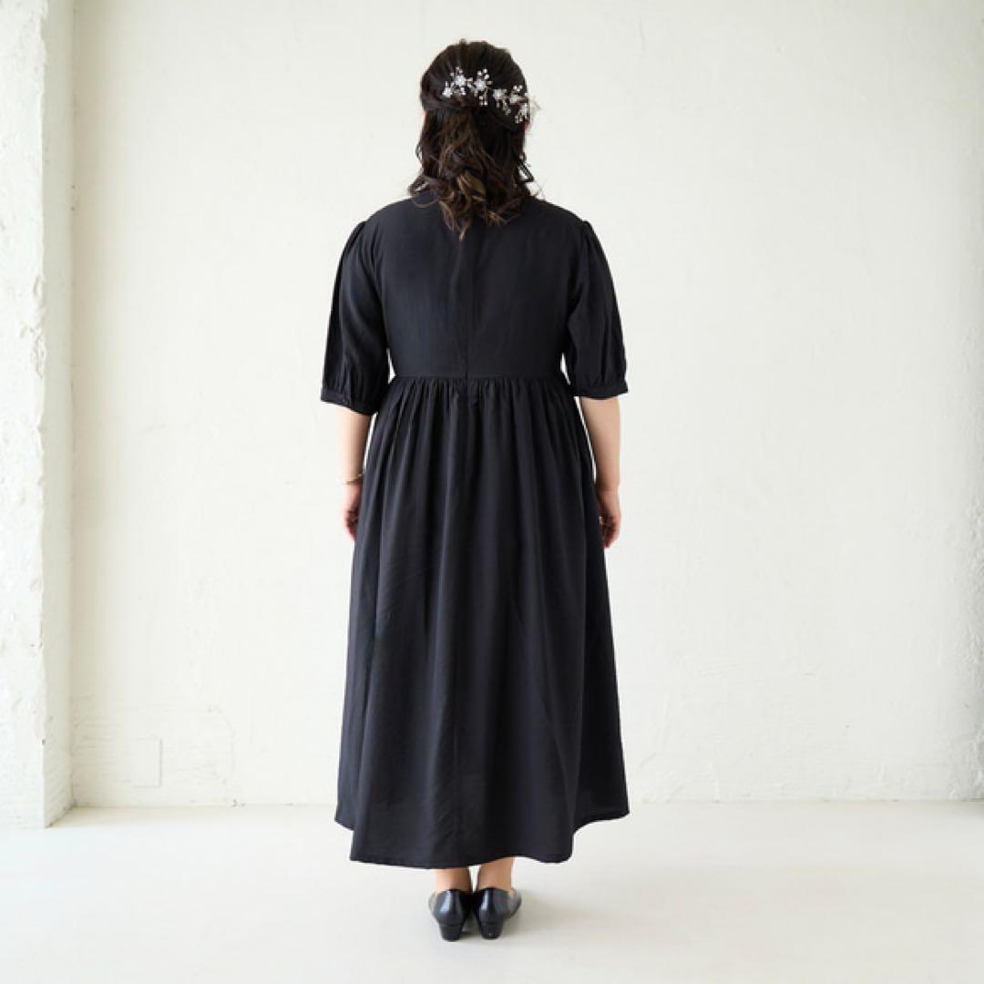 POPO✰美品モリノガッコウ 【大きいサイズ】レースが可愛半袖フォーマル