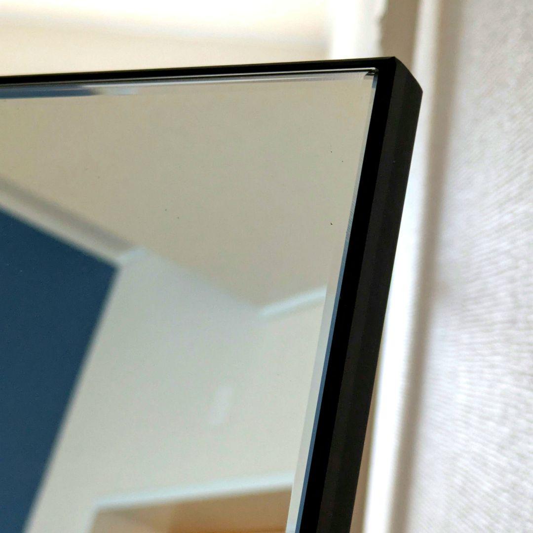 岡本鏡店 5mm厚ミラー 全身鏡 大きめ 45cmワイド縦型