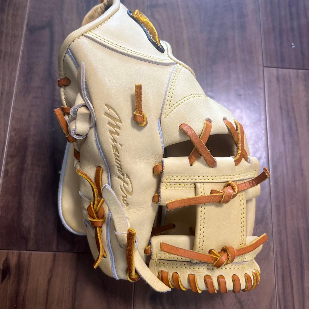 ミズノプロ　野球グローブ　硬式用　限定皮革