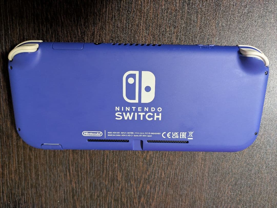 ジャンク品　Nintendo Switch Lite 青