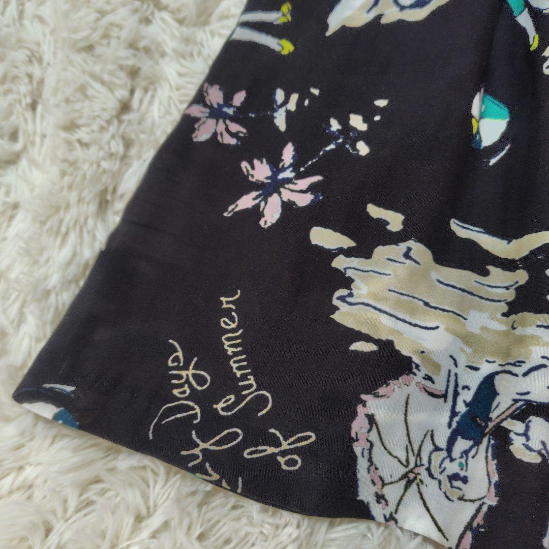 【タグ付き♡訳アリ】グレースコンチネンタル　バックコンシャスプリントワンピース