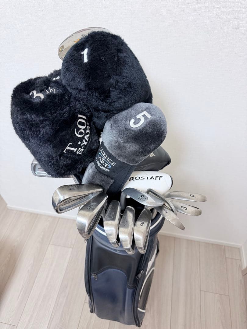 Newing ゴルフバッグ クラブセット　おまけ多数❗️