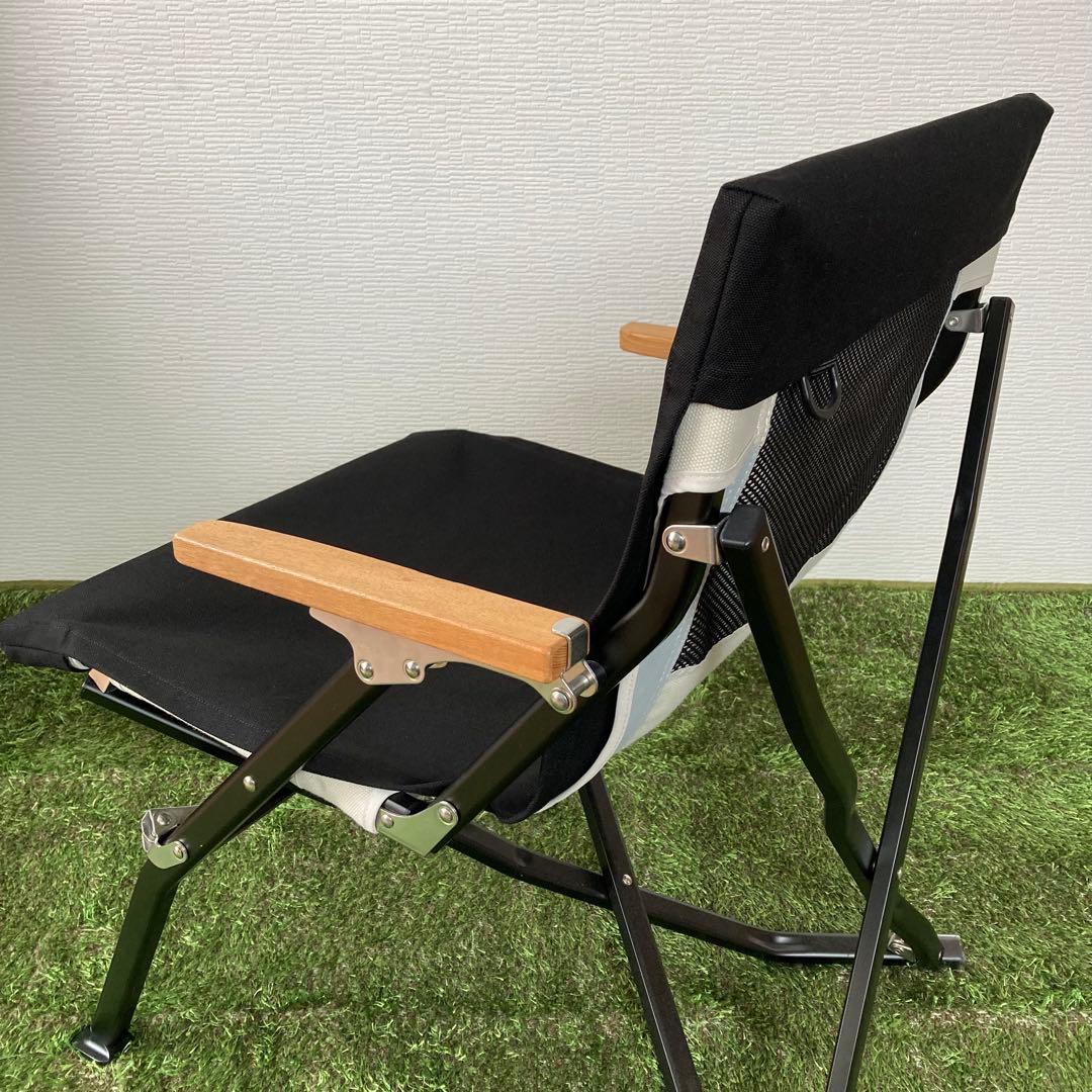 ブラック 2脚分 ローチェアショート用 シートカバー 8号帆布 スノーピーク