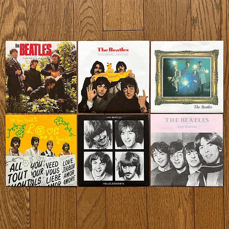 ★美品 UK盤 The Beatles singles collection