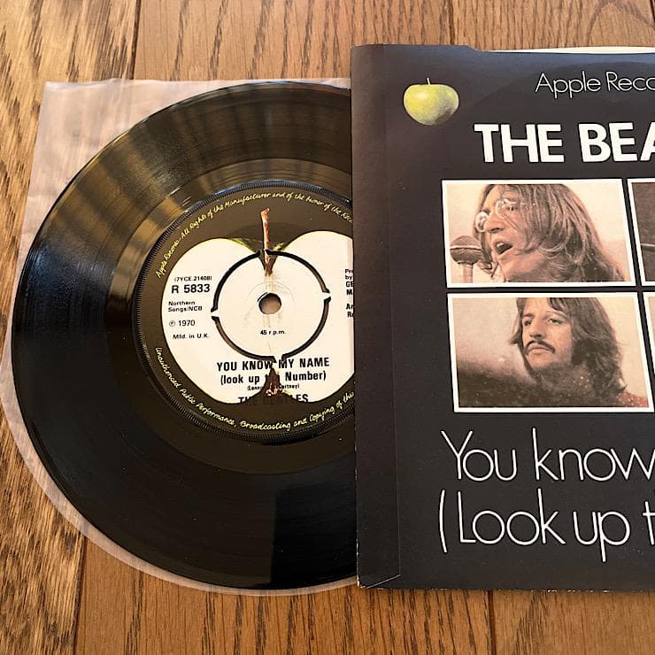 ★美品 UK盤 The Beatles singles collection