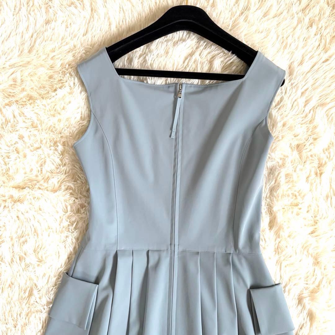 フォクシーニューヨーク ホリードレス ワンピース ロング ブルー 希少サイズ42