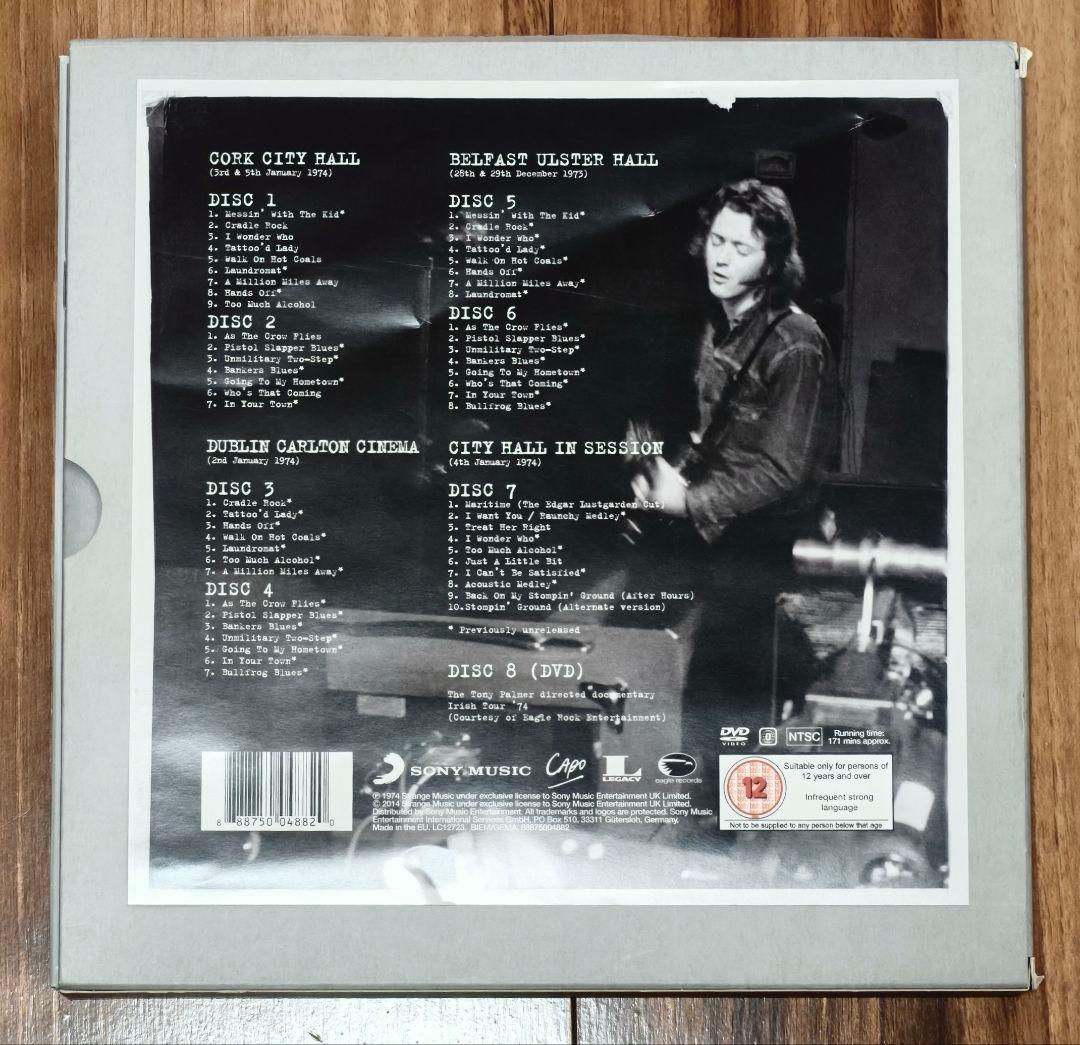 【８枚組】RORY GALLAGHER IRISH TOUR 74 BOX