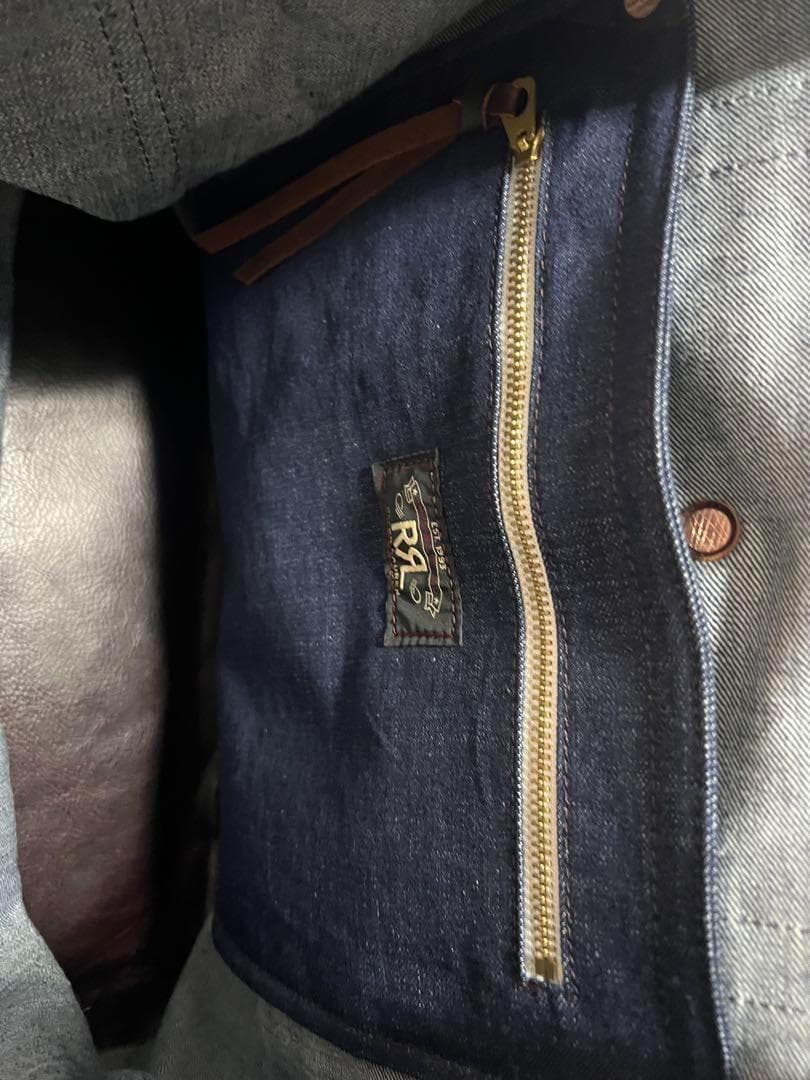 【美品】RRL ダブルアールエル デニム トートバッグ