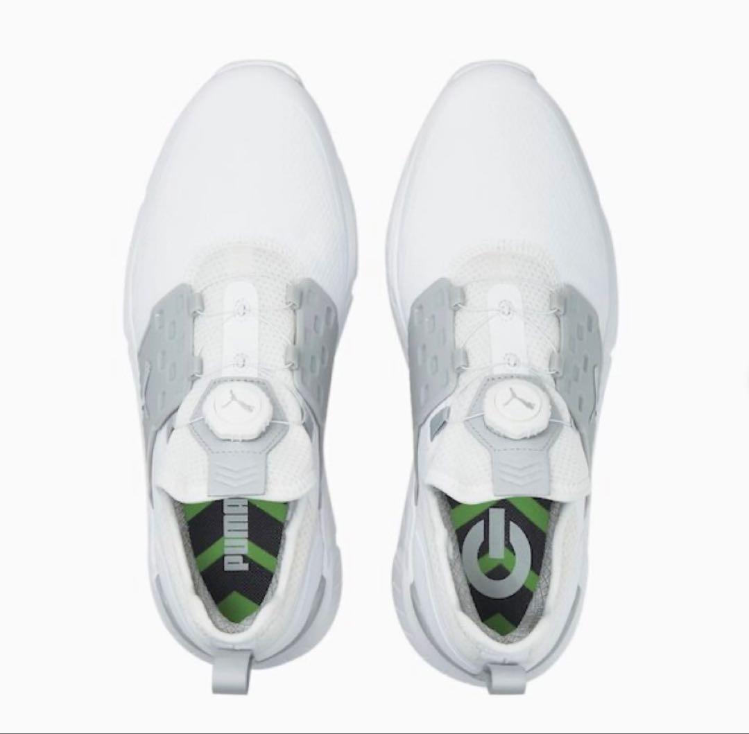 PUMA ゴルフシューズ ホワイト スパイク