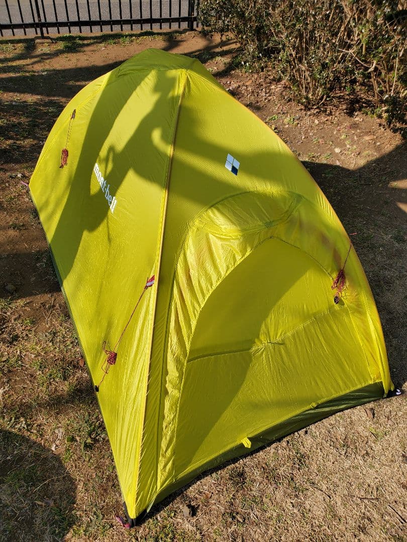 モンベル　ULドームシェルター 2　UL 登山　テント