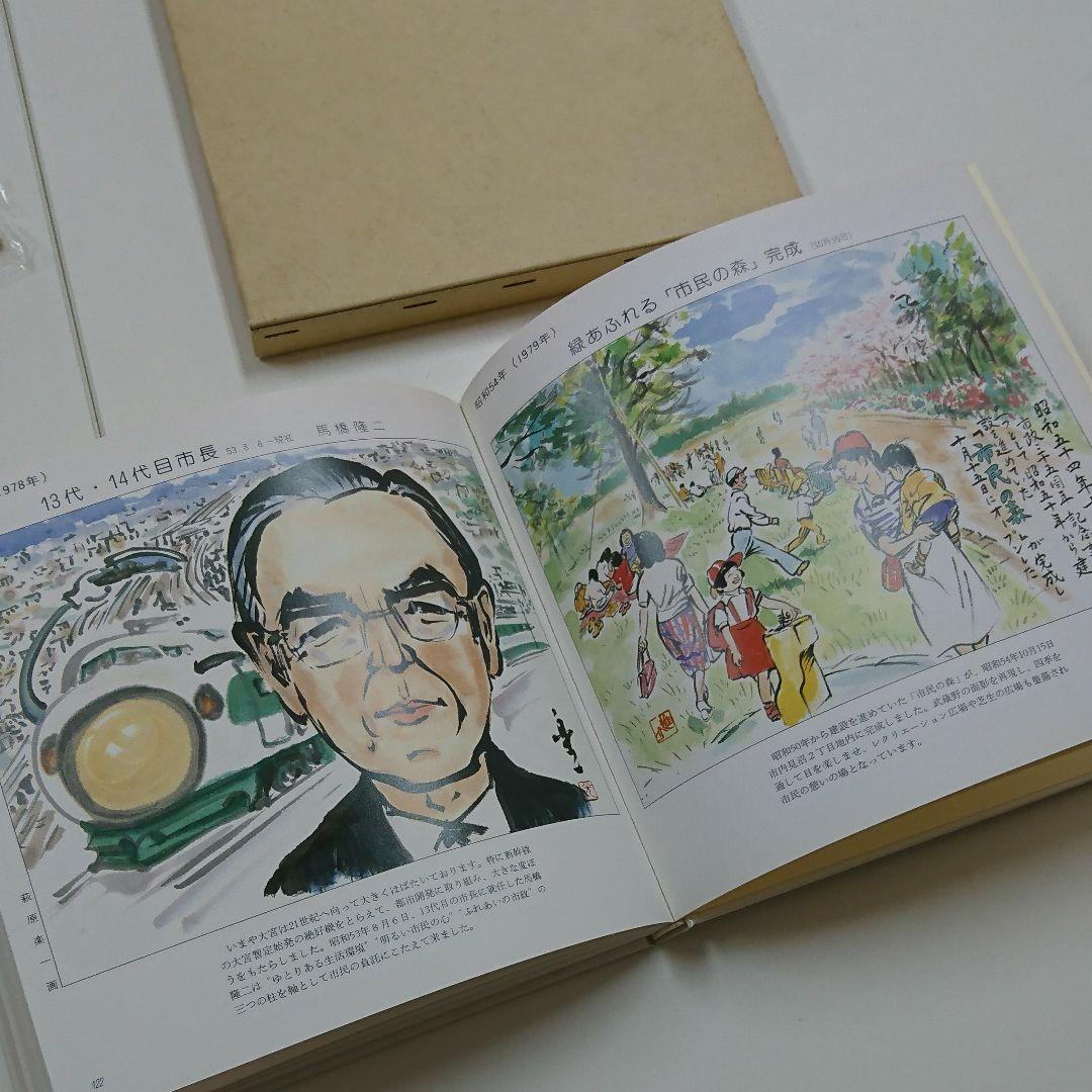 漫画でみる大宮100年末 北澤楽天顕彰会